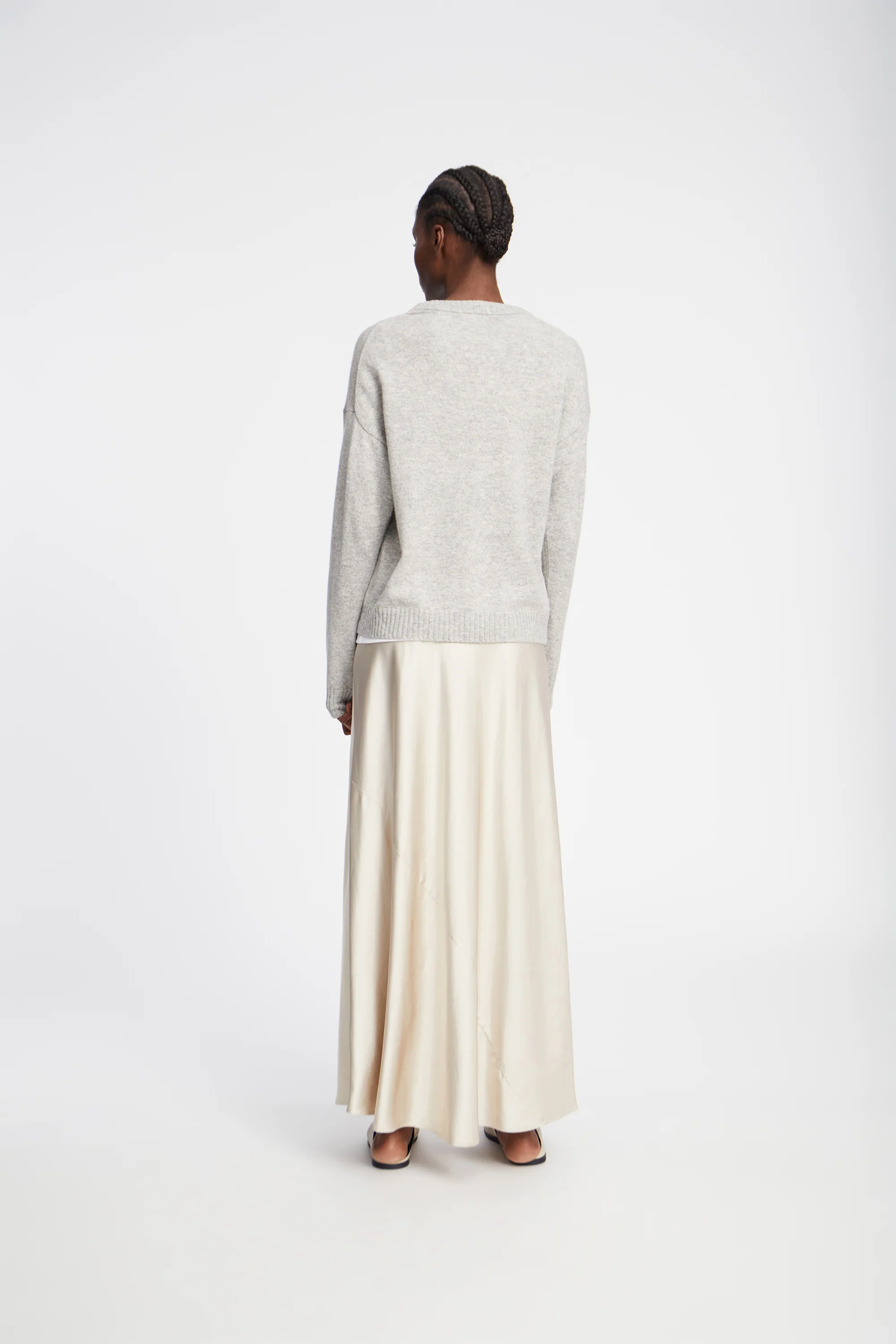 KIARAN CASHMERE - LIGHT GREY - Image 3