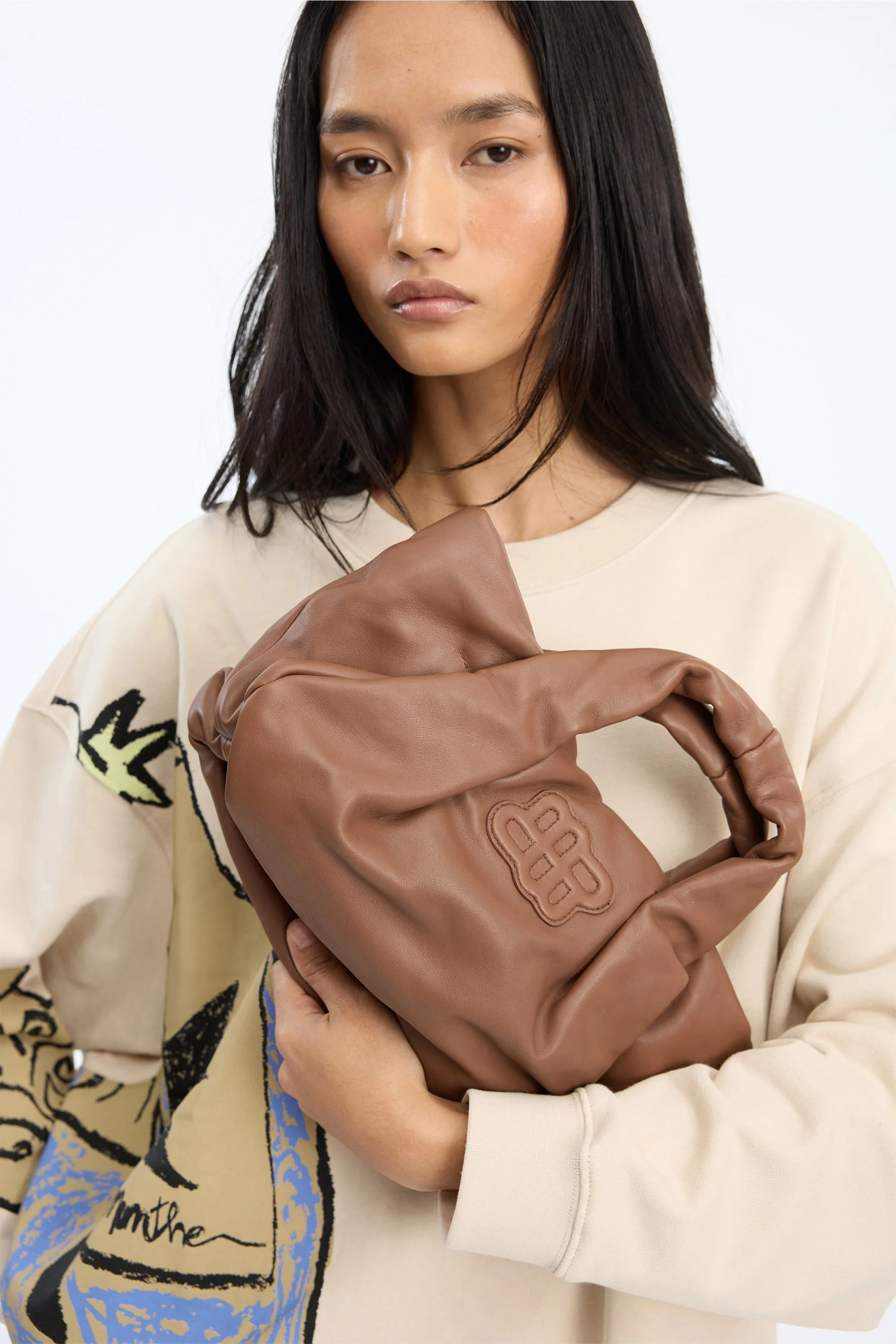 LIXIA BAG - BROWN - Image 7